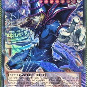 Dark Magician, the Pharaoh's Servant [Extended Art] MAMO-EN001