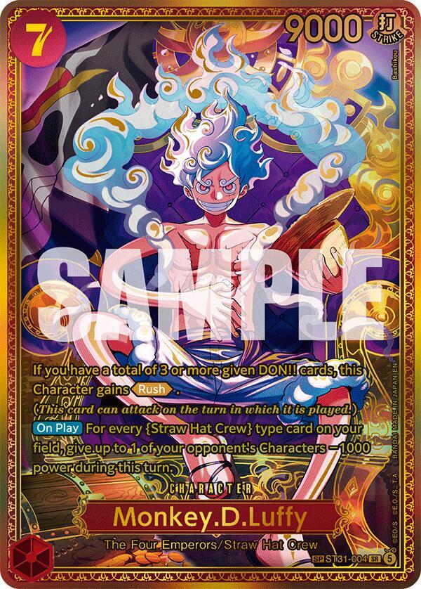 Monkey.D.Luffy (ST31-004) (SP) - The World's Strongest Warriors (OP17)