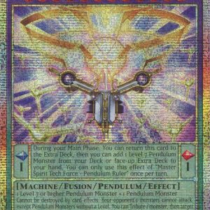Master Spirit Tech Force - Pendulum Ruler (Starlight Rare) - Magnificent Monsters (MAMO)