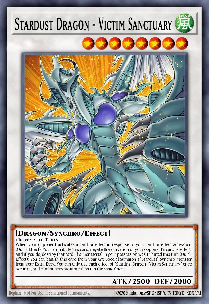 Stardust Dragon - Victim Sanctuary - Magnificent Monsters Ultra