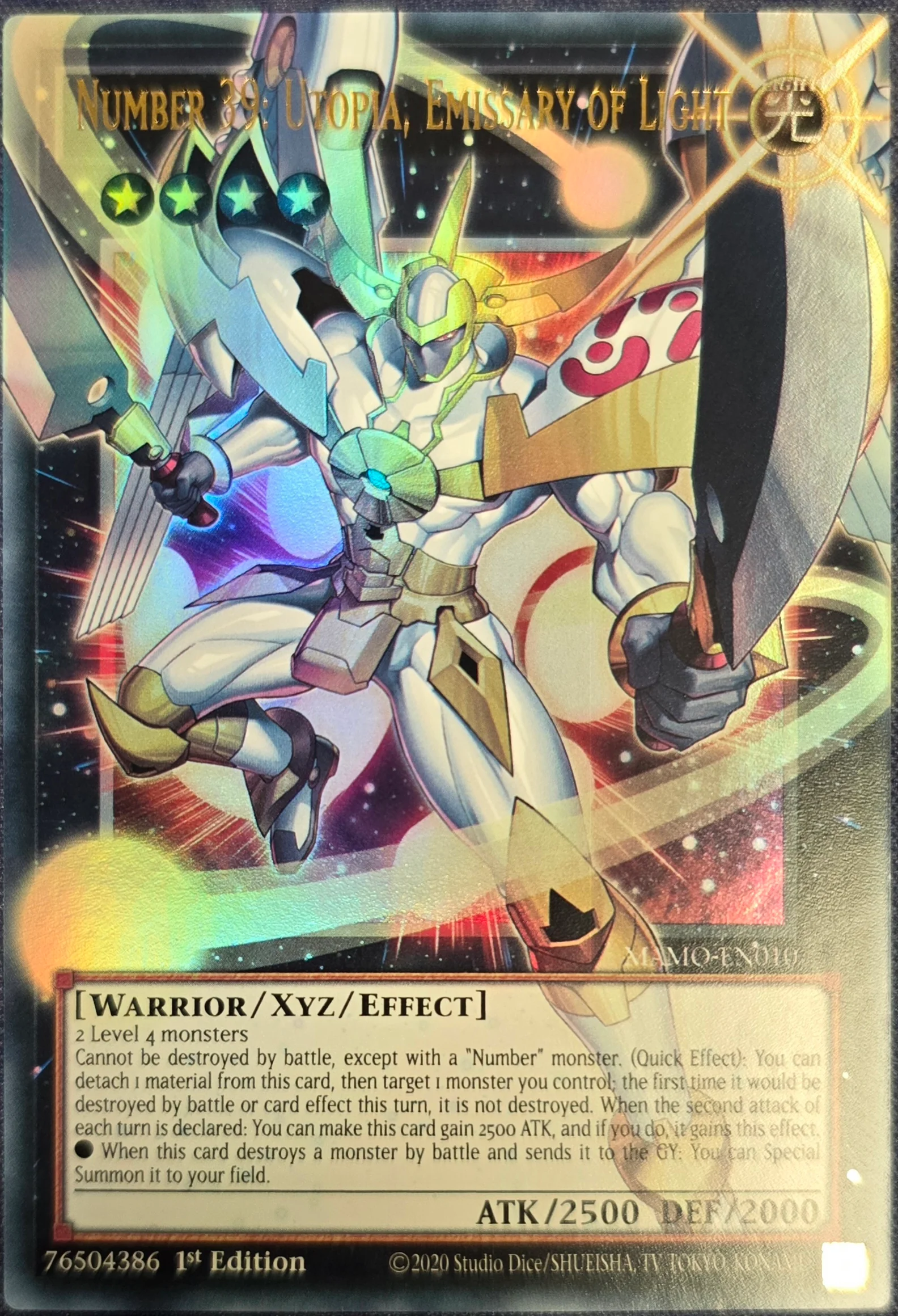 Number 39: Utopia, Emissary of Light (Extended Art) - Magnificent Monsters (MAMO)
