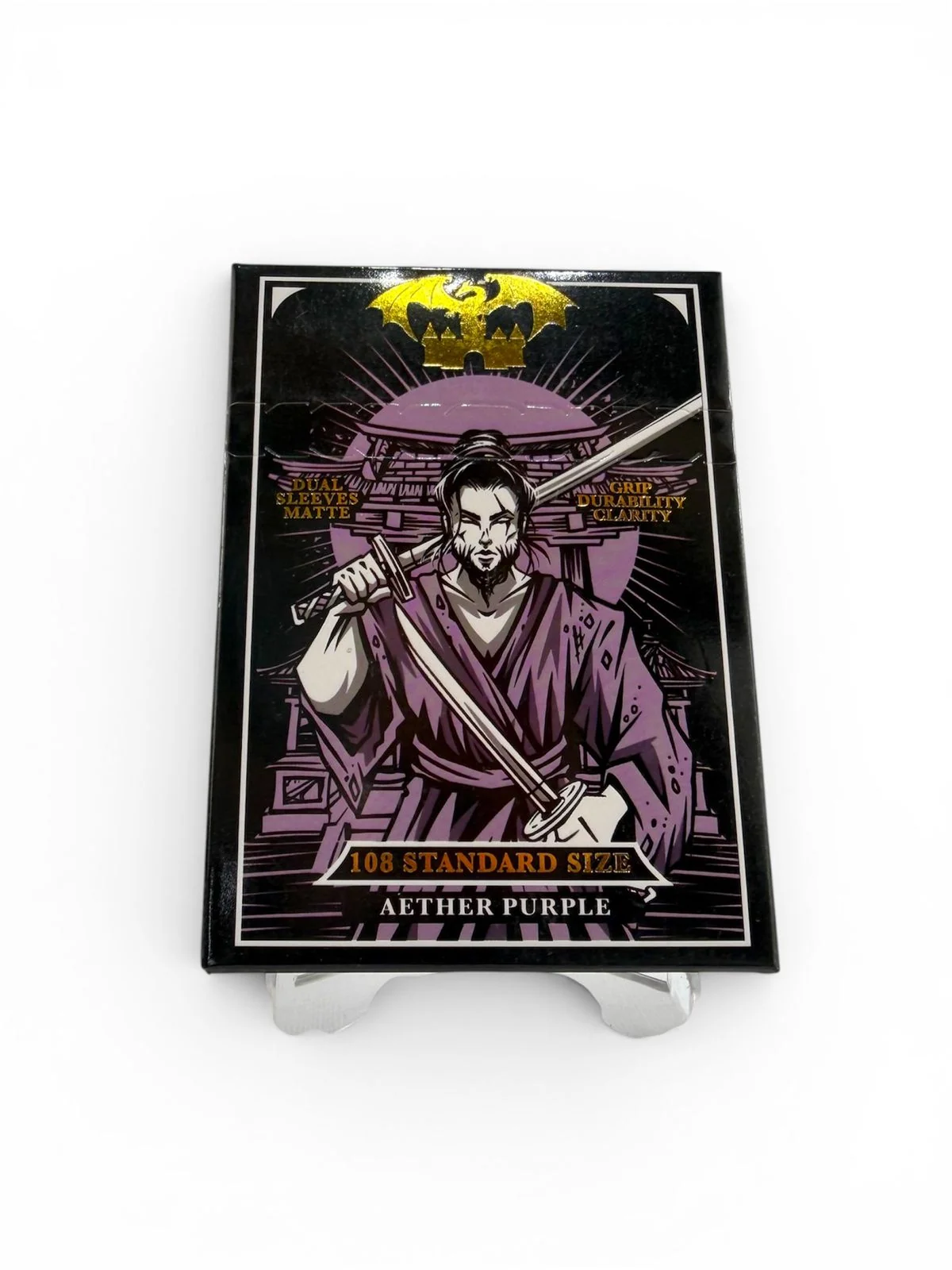 AEGIS ELITE SLEEVES STANDARD SIZE (MICAS PREMIUM) AETHER PURPLE